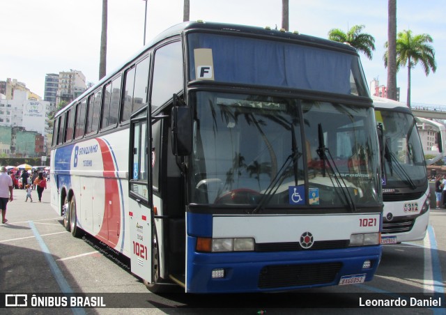 Brinquinho Turismo 1021 na cidade de Aparecida, São Paulo, Brasil, por Leonardo Daniel. ID da foto: 11462312.