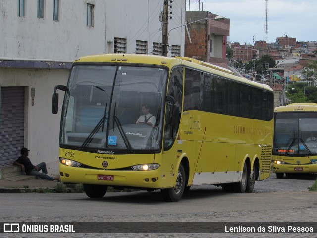 Viação Itapemirim 8855 na cidade de Caruaru, Pernambuco, Brasil, por Lenilson da Silva Pessoa. ID da foto: 11463589.