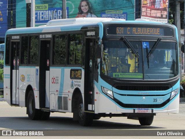 Rota Sol > Vega Transporte Urbano 35325 na cidade de Fortaleza, Ceará, Brasil, por Davi Oliveira. ID da foto: 11463390.