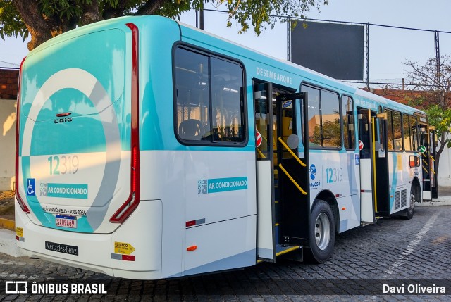 Auto Viação São José 12319 na cidade de Fortaleza, Ceará, Brasil, por Davi Oliveira. ID da foto: 11463832.