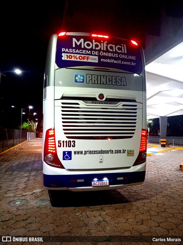 Princesa do Norte 51103 na cidade de Presidente Venceslau, São Paulo, Brasil, por Carlos Morais. Número da foto: #11465827.