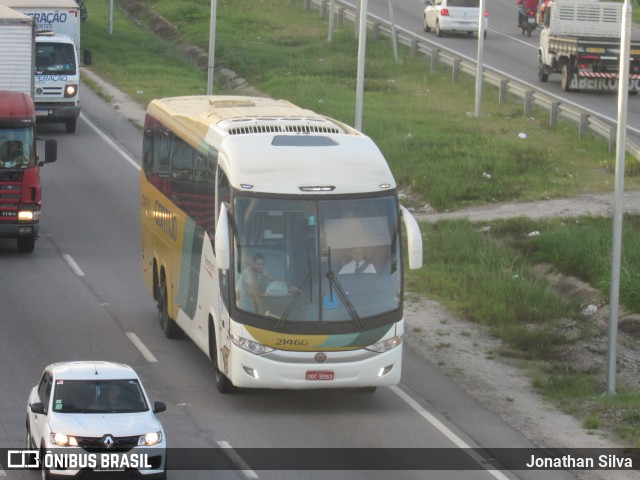 Empresa Gontijo de Transportes 21460 na cidade de Recife, Pernambuco, Brasil, por Jonathan Silva. ID da foto: 11465312.