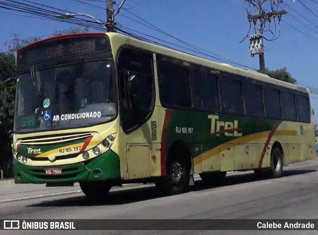 TREL - Transturismo Rei RJ 165.197 na cidade de Duque de Caxias, Rio de Janeiro, Brasil, por Calebe Andrade. ID da foto: 11466184.