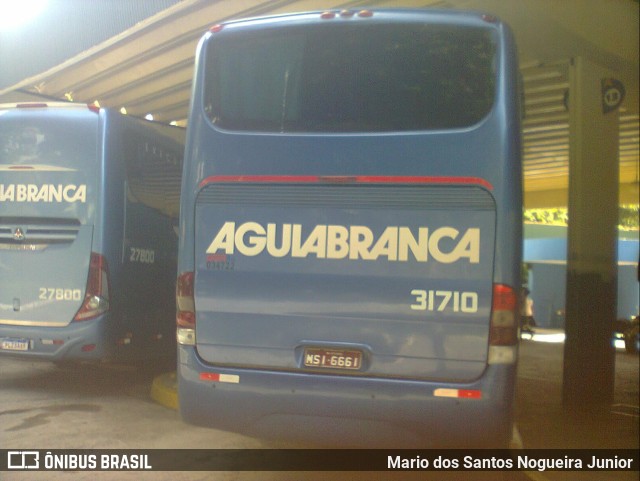 Viação Águia Branca 31710 na cidade de Salvador, Bahia, Brasil, por Mario dos Santos Nogueira Junior. ID da foto: 11466918.