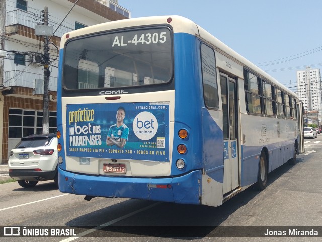 Auto Viação Monte Cristo AL-44305 na cidade de Belém, Pará, Brasil, por Jonas Miranda. Número da foto: #11466986.