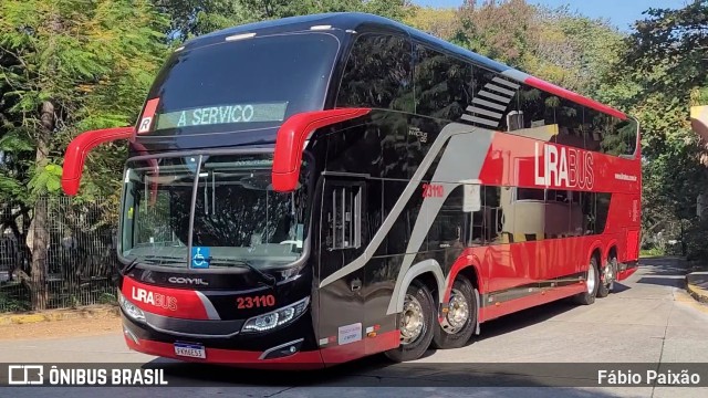 Lirabus 23110 na cidade de São Paulo, São Paulo, Brasil, por Fábio Paixão. Número da foto: #11466517.