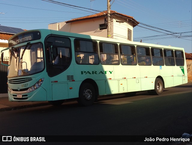 Viação Paraty 8527 na cidade de Jaú, São Paulo, Brasil, por João Pedro Henrique. ID da foto: 11464516.