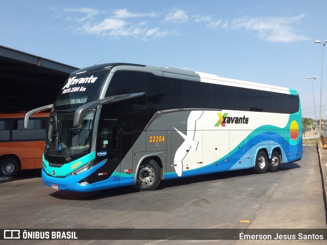 Viação Xavante 22204 na cidade de Taguatinga, Distrito Federal, Brasil, por Émerson Jesus Santos. Número da foto: #11467929.