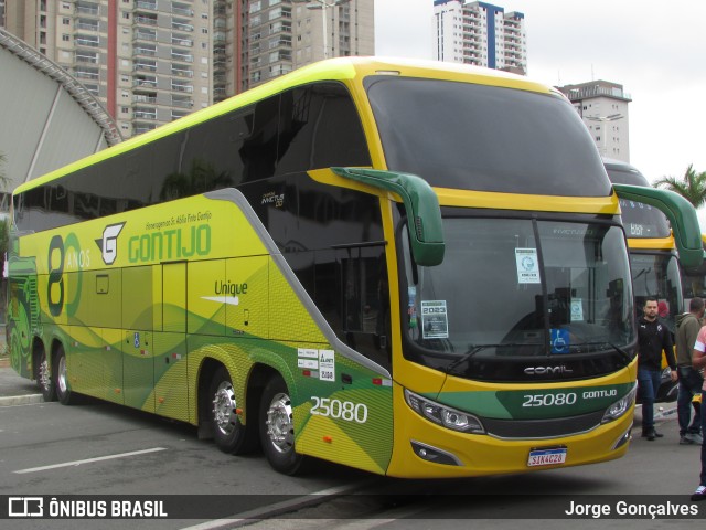 Empresa Gontijo de Transportes 25080 na cidade de Barueri, São Paulo, Brasil, por Jorge Gonçalves. Número da foto: #11464624.