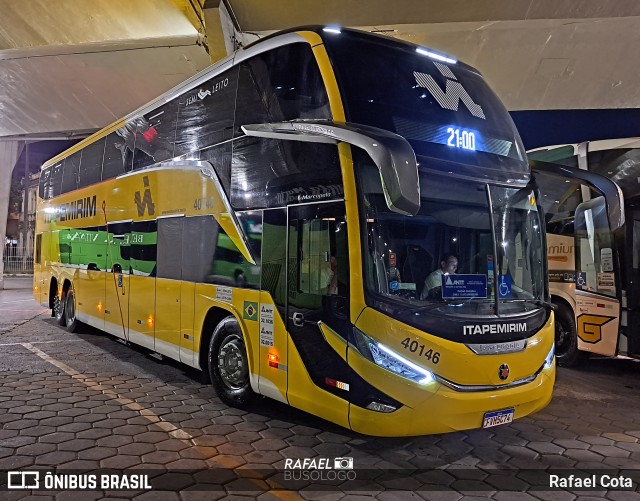 Viação Nova Itapemirim 40146 na cidade de Belo Horizonte, Minas Gerais, Brasil, por Rafael Cota. Número da foto: #11464712.