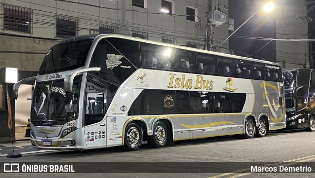 Isla Bus Transportes 2600 na cidade de Vitória, Espírito Santo, Brasil, por Marcos Demetrio. ID da foto: 11465993.