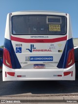 Viação Pinheiral 3028 na cidade de Pinheiral, Rio de Janeiro, Brasil, por Evelyn Lima. Número da foto: #11466993.