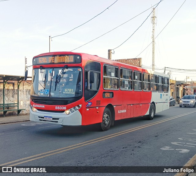 Viação Novo Retiro 88336 na cidade de Contagem, Minas Gerais, Brasil, por Juliano Felipe. Número da foto: #11414962.