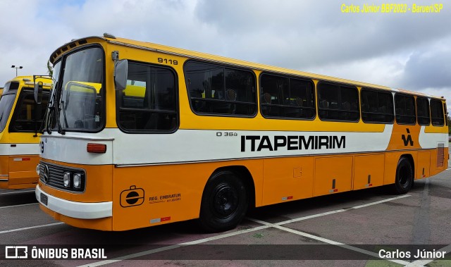 Viação Itapemirim 9119 na cidade de Barueri, São Paulo, Brasil, por Carlos Júnior. ID da foto: 11414232.