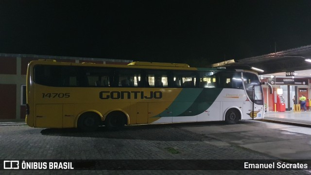 Empresa Gontijo de Transportes 14705 na cidade de Campos dos Goytacazes, Rio de Janeiro, Brasil, por Emanuel Sócrates. Número da foto: #11413135.