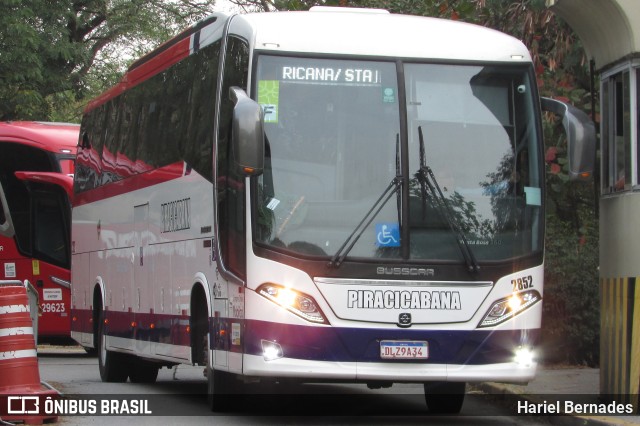 Viação Piracicabana 2852 na cidade de São Paulo, São Paulo, Brasil, por Hariel Bernades. Número da foto: #11412823.
