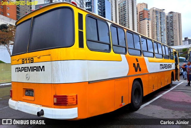 Viação Itapemirim 9119 na cidade de Barueri, São Paulo, Brasil, por Carlos Júnior. Número da foto: #11413926.