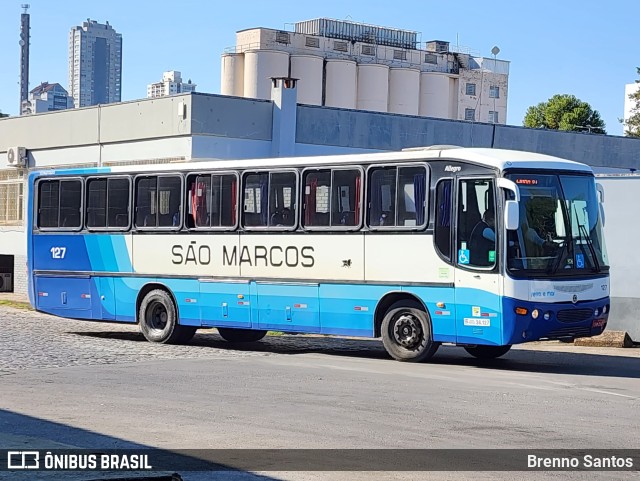 Expresso São Marcos 127 na cidade de Caxias do Sul, Rio Grande do Sul, Brasil, por Brenno Santos. ID da foto: 11412797.