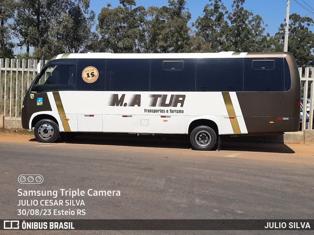 M.A. Tur Transportes e Turismo 8552 na cidade de Esteio, Rio Grande do Sul, Brasil, por JULIO SILVA. Número da foto: #11416220.