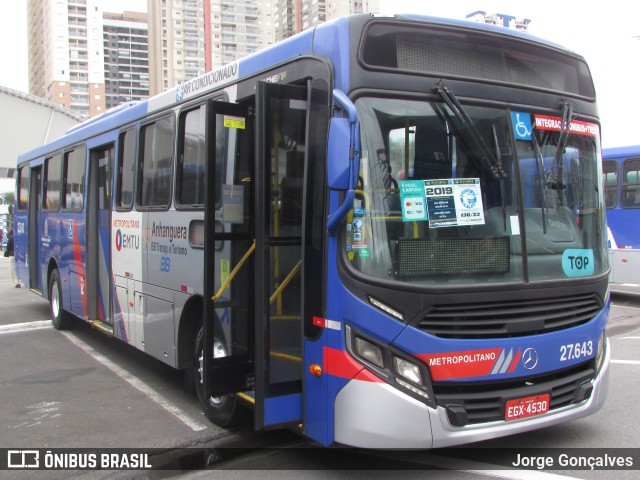 BB Transportes e Turismo 27.643 na cidade de Barueri, São Paulo, Brasil, por Jorge Gonçalves. Número da foto: #11414968.