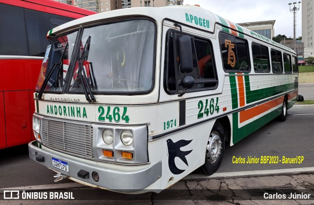 Empresa de Transportes Andorinha 2464 na cidade de Barueri, São Paulo, Brasil, por Carlos Júnior. ID da foto: 11412603.