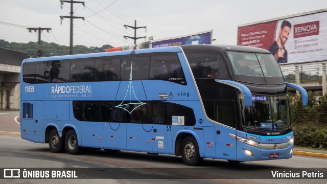 Rápido Federal 11859 na cidade de Joinville, Santa Catarina, Brasil, por Vinicius Petris. ID da foto: 11414887.