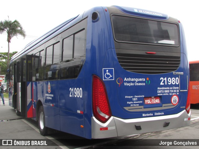 Viação Osasco 21.980 na cidade de Barueri, São Paulo, Brasil, por Jorge Gonçalves. Número da foto: #11413064.