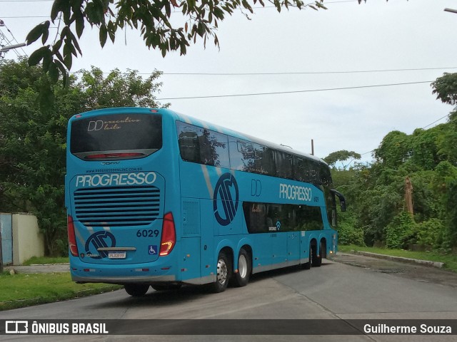 Auto Viação Progresso 6029 na cidade de Recife, Pernambuco, Brasil, por Guilherme Souza. Número da foto: #11413042.