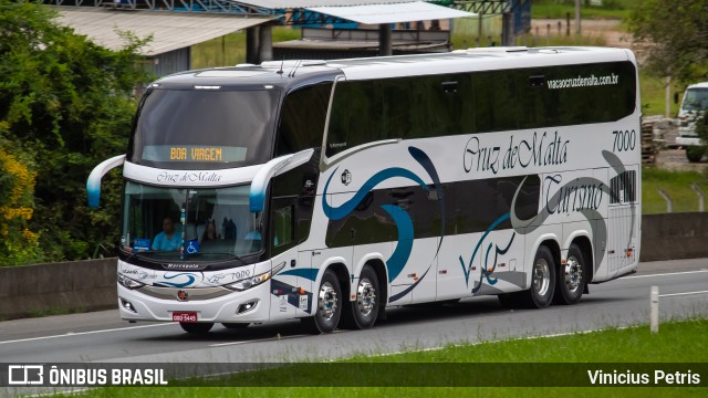 Viação Cruz de Malta Turismo 7000 na cidade de Joinville, Santa Catarina, Brasil, por Vinicius Petris. ID da foto: 11416224.