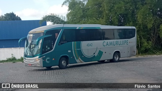 Auto Viação Camurujipe 4042 na cidade de Cruz das Almas, Bahia, Brasil, por Flávio  Santos. ID da foto: 11414400.