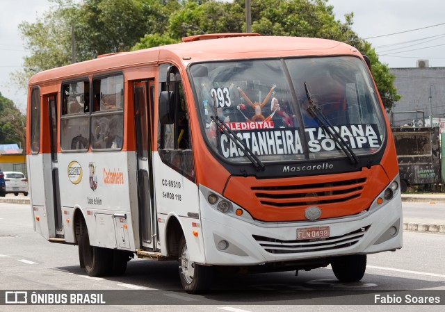 Transuni Transportes CC-89310 na cidade de Belém, Pará, Brasil, por Fabio Soares. ID da foto: 11414399.