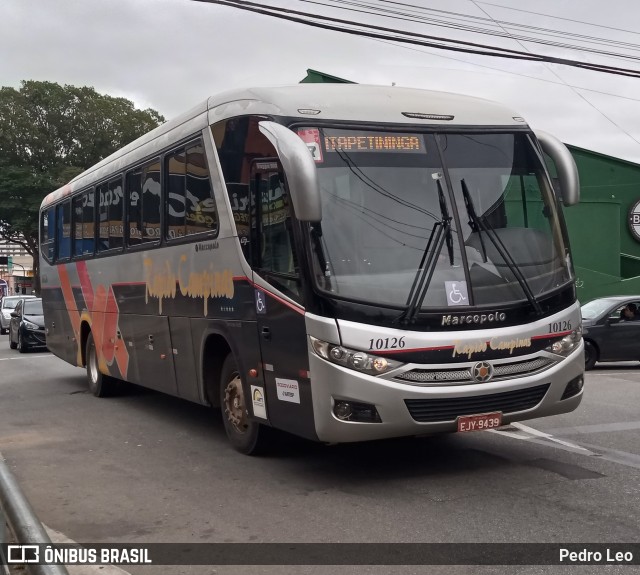 Rápido Campinas 10126 na cidade de Itapetininga, São Paulo, Brasil, por Pedro Leo. Número da foto: #11413921.