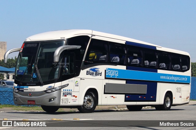 Auto Viação Bragança 18029 na cidade de São Paulo, São Paulo, Brasil, por Matheus Souza. Número da foto: #11412550.