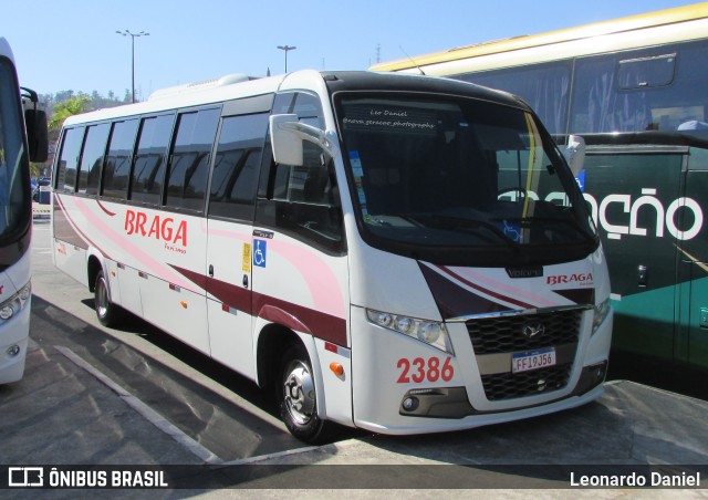 Braga Turismo 2386 na cidade de Aparecida, São Paulo, Brasil, por Leonardo Daniel. ID da foto: 11414620.