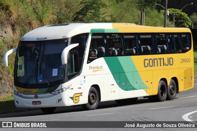 Empresa Gontijo de Transportes 21460 na cidade de Piraí, Rio de Janeiro, Brasil, por José Augusto de Souza Oliveira. ID da foto: 11415943.