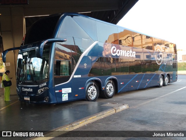 Viação Cometa 721300 na cidade de Ribeirão Preto, São Paulo, Brasil, por Jonas Miranda. ID da foto: 11412853.