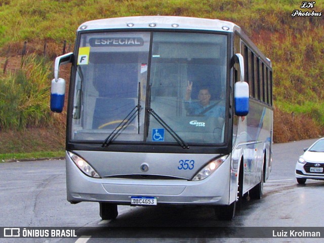 Kuba Turismo 353 na cidade de Aparecida, São Paulo, Brasil, por Luiz Krolman. ID da foto: 11415085.