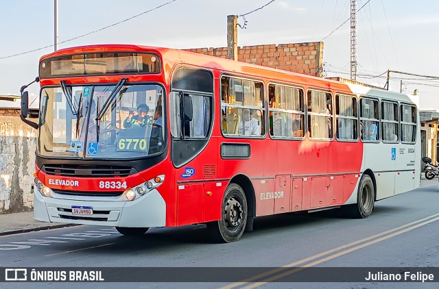 Viação Novo Retiro 88334 na cidade de Contagem, Minas Gerais, Brasil, por Juliano Felipe. Número da foto: #11414960.
