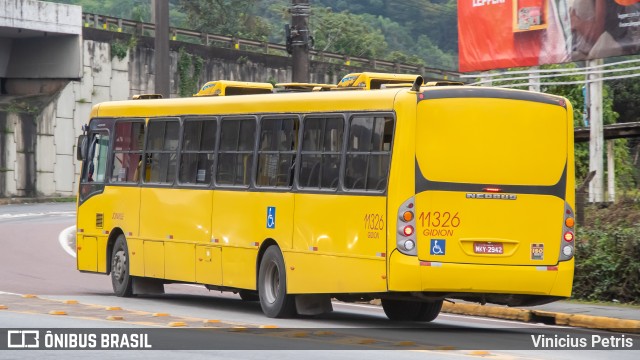 Gidion Transporte e Turismo 11326 na cidade de Joinville, Santa Catarina, Brasil, por Vinicius Petris. Número da foto: #11414863.