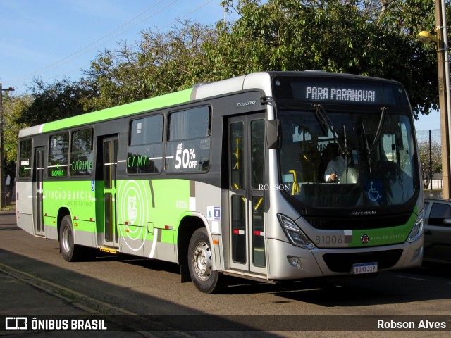 Viação Garcia 81006 na cidade de Paranavaí, Paraná, Brasil, por Robson Alves. Número da foto: #11415645.