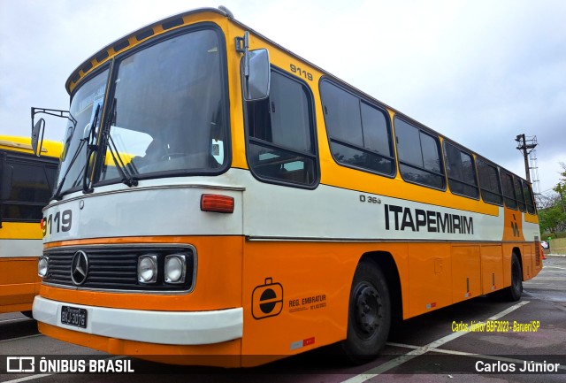 Viação Itapemirim 9119 na cidade de Barueri, São Paulo, Brasil, por Carlos Júnior. ID da foto: 11413907.