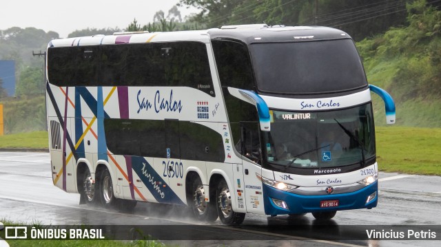 San Carlos Turismo 26300 na cidade de Joinville, Santa Catarina, Brasil, por Vinicius Petris. ID da foto: 11416208.