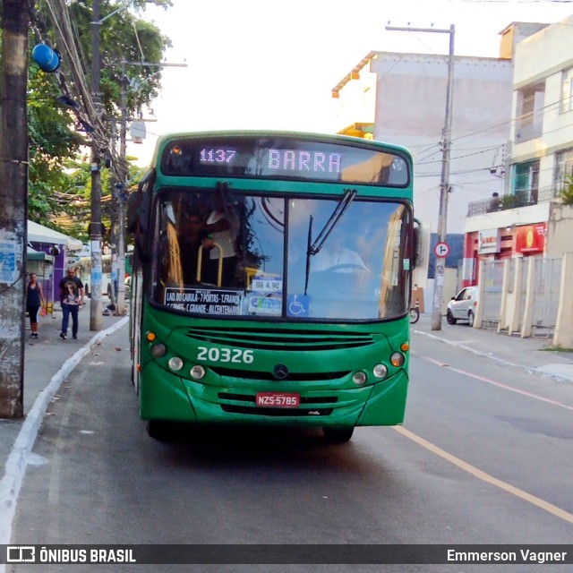 OT Trans - Ótima Salvador Transportes 20326 na cidade de Salvador, Bahia, Brasil, por Emmerson Vagner. Número da foto: #11413721.