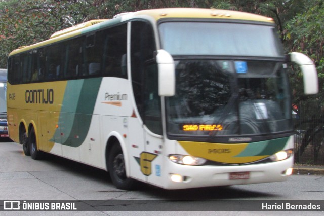 Empresa Gontijo de Transportes 14015 na cidade de São Paulo, São Paulo, Brasil, por Hariel Bernades. Número da foto: #11412623.