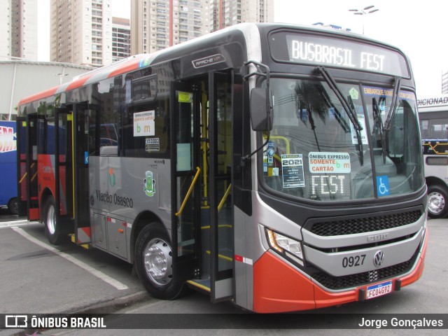 Viação Osasco 0927 na cidade de Barueri, São Paulo, Brasil, por Jorge Gonçalves. Número da foto: #11413059.