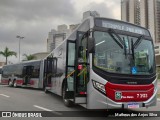 Viação Metrópole Paulista - Zona Sul 7 3123 na cidade de Barueri, São Paulo, Brasil, por Matheus dos Anjos Silva. ID da foto: :id.