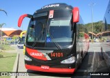 Lirabus 14101 na cidade de Aparecida, São Paulo, Brasil, por Leonardo Daniel. Número da foto: #11414654.