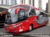 Empresa de Ônibus Pássaro Marron 5004 na cidade de Barueri, São Paulo, Brasil, por Gabriel Oliveira Caldas da Nobrega. Número da foto: #:id.