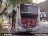Viação Metrópole Paulista - Zona Sul 7 3984 na cidade de São Paulo, São Paulo, Brasil, por Rafael Lopes de Oliveira. Número da foto: #11412895.