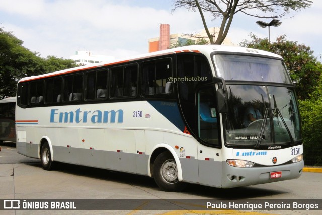 Emtram 3150 na cidade de São Paulo, São Paulo, Brasil, por Paulo Henrique Pereira Borges. ID da foto: 11468858.